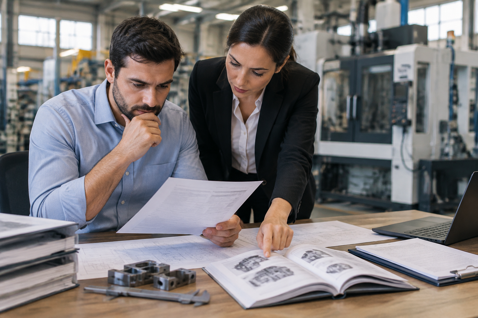 Análise de desenho técnico e ficha de uma máquina para conferir requisitos de enquadramento em Ex-tarifário